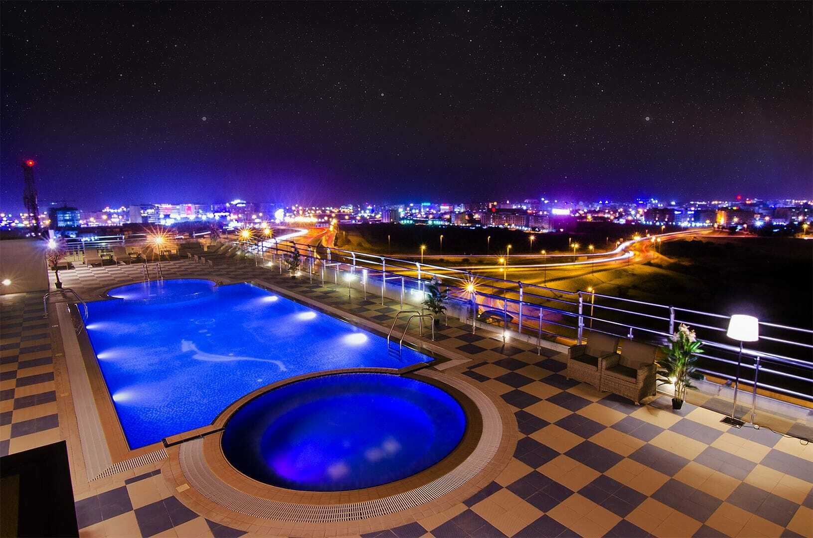 Al Murooj Grand Hotel Muskat Bagian luar foto